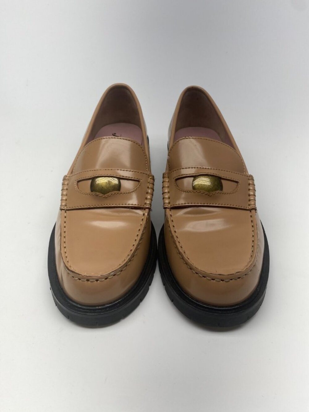 Free People Women Liv Cantalope Loafers Sz 38/8 - Picture 4 of 12